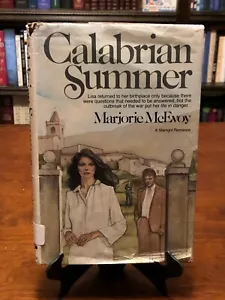 CALABRIAN SUMMER by Marjorie McEvoy (1ST EDITION) GOOD CONDITION - HC - Imagen 1 de 5