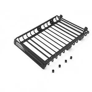For RC4WD Body +TF2 Chassis Model Car Roof Luggage Rack W/Rear Spotlight - Picture 1 of 10