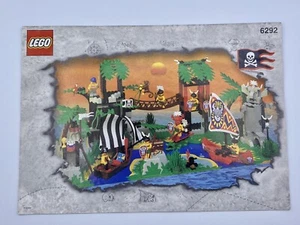 LEGO Piratas (6292) - MANUAL DE INSTRUCCIONES Único Libro ~ De Colección Isla Encantada - Imagen 1 de 1