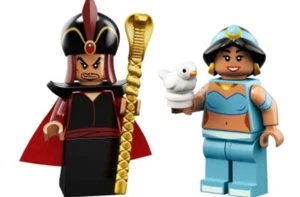 New LEGO 71024 Disney Series 2 Collectible Minifigs Aladdin Jasmine & Jafar Lot - Picture 1 of 1
