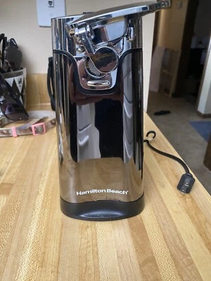 Abridor de latas Hamilton Beach cabeza extraíble plata bronce 76776 Foto 1 de 4