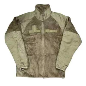 Fleece Jacket / Liner ECWCS - Many Sizes - Military Coyote Brown USGI - Used - Picture 1 of 3