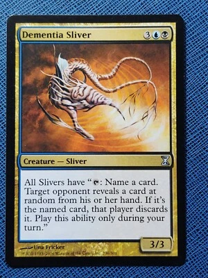 MTG 1x Dementia Sliver LP Time Spiral (multi available 2 3 4) Magic - Image 1 of 2