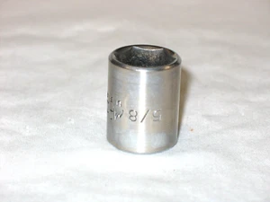 Mac Tools 3/8” Drive 5/8” SAE 6 Point Shallow Chrome Socket X206  - Picture 1 of 4
