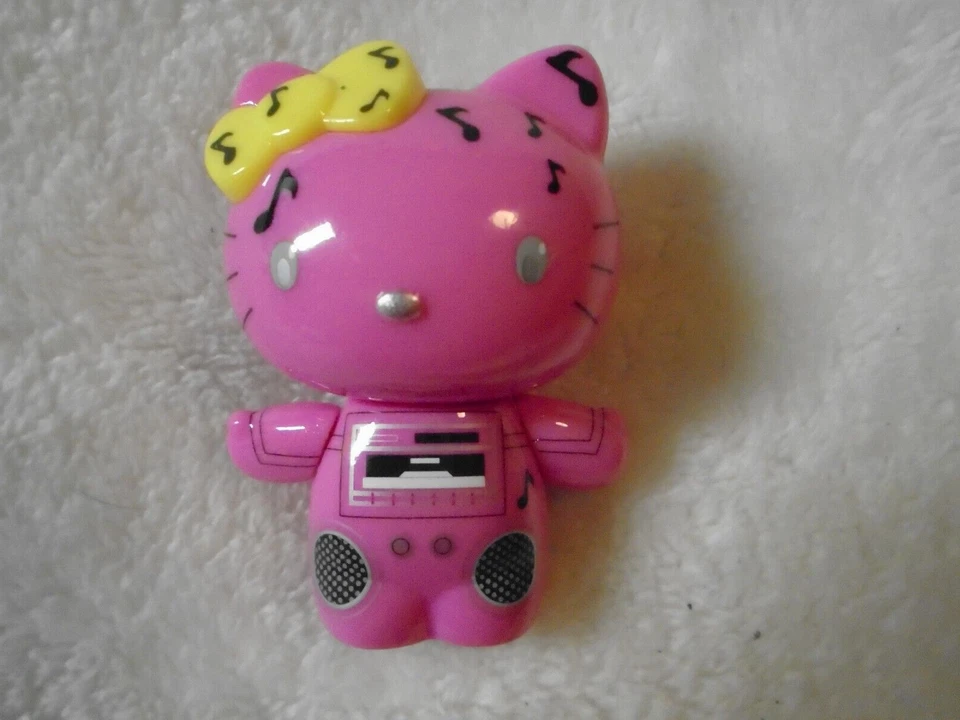 Hello Kitty w/музыкальные ноты/графика РЕДКАЯ! Коллекционная фигурка Jakks (розовая +) - Изображение 1 из 4