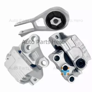 3pcs Engine Motor Mount Transmission Mount Kits For Jeep Renegade Fiat 2015-2020 - Picture 1 of 12