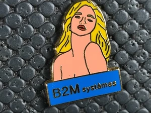 pins PINS BADGE PIN-UP SEXY B2M SIGNE COURTOIS - Picture 1 of 1