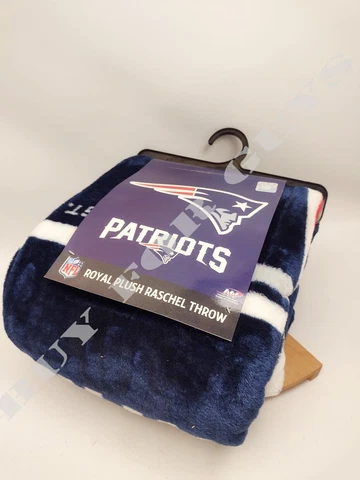 New England Patriots - Plush Throw Blanket 50” x 60” - NFL - Restructure Cover
