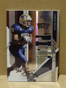 09 2009 Absolute CM PITT LeSean McCoy 3C College Jersey Patch Autograph RC /10 - Picture 1 of 2