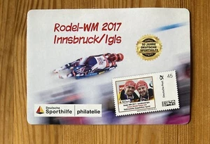 Bund BRD Markenheftchen postfrisch ** Rodel WM Innsbruck Sporthilfe Individuell - Bild 1 von 2