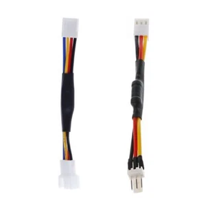 27Ω PC for Case Fan RPM Speed Reduction Connector Resistor Cable Quiet Mo - Photo 1/9