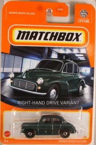 MATCHBOX #57 Morris Minor Saloon - right-hand drive variant, 2024 issue (NEW) - Picture 1 of 3