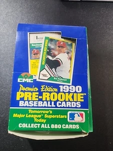 1990 CMC Premier Edition Baseball Pre-Rookie Box 36 Packs  - Picture 1 of 2