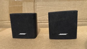 Bose Acoustimass Single Cube Speakers pair 2 black - Picture 1 of 13