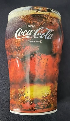 Coca Cola 1998 Coke Glass Shaped Tin - Image 1 of 4