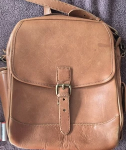Leder Umhängetasche Buchart. LL Bean Gebraucht Original - Bild 1 von 6