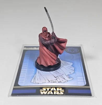 WOTC Star Wars Miniatures Rebel Storm 32 Guarda Real com Cartão Incomum Envio Rápido! - Imagem 1 de 4