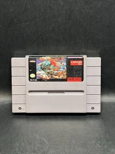 Street Fighter II 2 - SUPER NINTENDO SNES Game Cart Tested + Working & Authentic - Picture 1 of 9