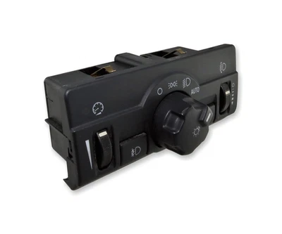 6G9N13A024HE LR Freelander 2 Genuine Headlight Fog Ambient Level Light Switch - Image 1 of 4