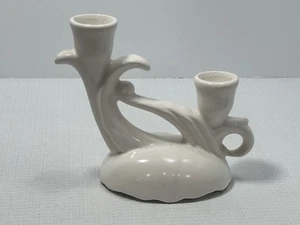 Art Deco Double Candle Holder 1950s - Picture 1 of 11