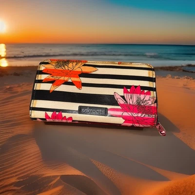 ¡Cartera Sakroots con cremallera! ¡NUEVO SIN ETIQUETAS! "8,5"" X 4,5""" Foto 1 de 4