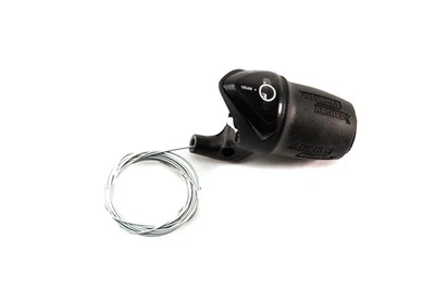 STURMEY ARCHER Drehgriff Schalter Shifter 3 Gang Nabenschaltung 2000mm schwarz