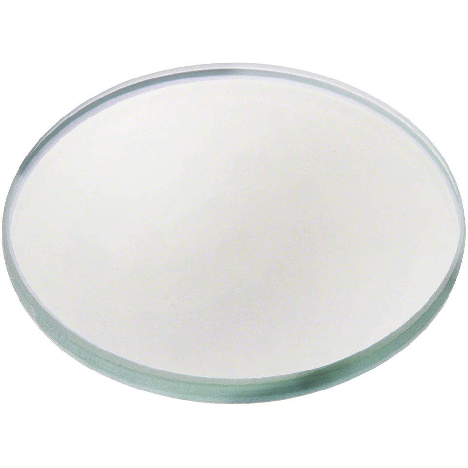 Plymor 2.5" Round, 3mm Thick Non-Beveled Glass Mirror Circle - Image 1 of 1