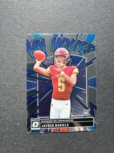2024 Donruss Optic Football Jayden Daniels My House! #9 Commanders - Bild 1 von 2