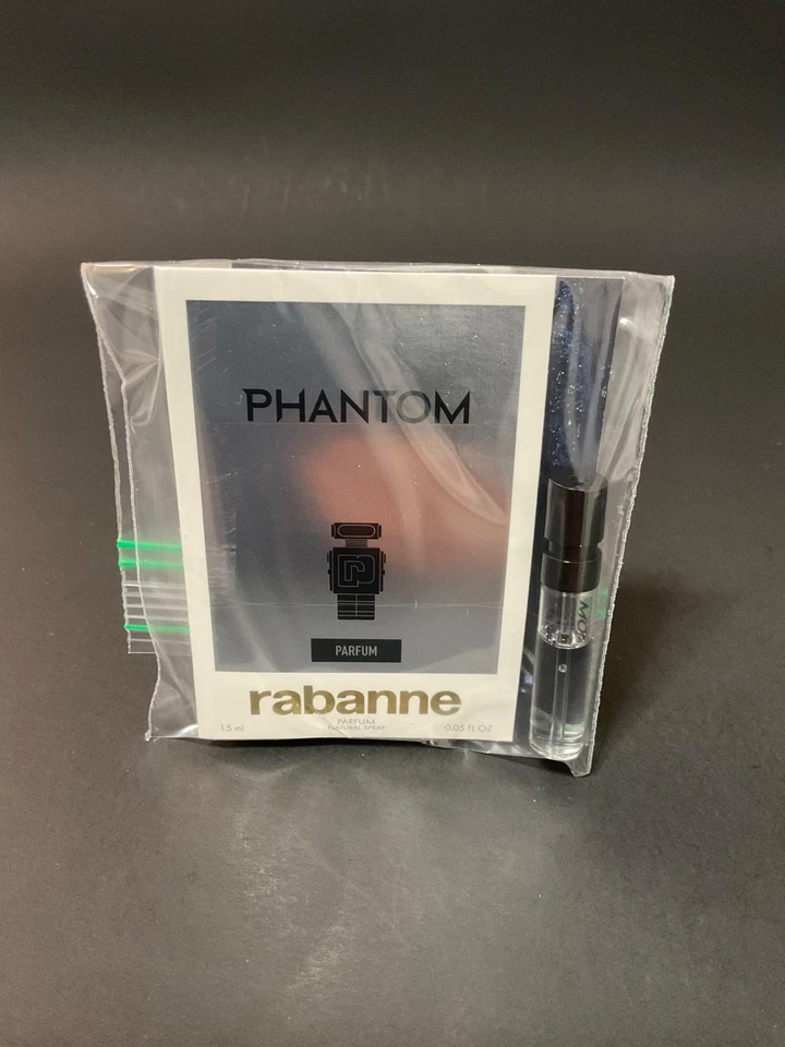 PACO RABANNE “PHANTOM” HOMBRE: PERFUME HOMBRE MUESTRA NUEVO Frasco con ‘tarjeta’ original Foto 1 de 1
