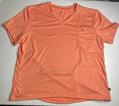 Camiseta deportiva de diseño de ciclismo Aero Tech para mujer 4XL Thrive Tech camiseta coral bolsillo con cremallera Foto 1 de 4