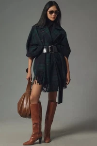 Neu mit Etikett Avec Les Filles karierte Jacke. Größe S. - Bild 1 von 4