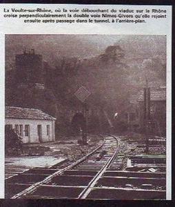 1976  --  EN GARE DE LA VOULTE SUR RHONE   AVANT GUERRE  T462 - Imagen 1 de 1