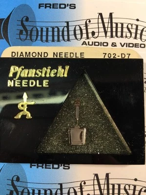 NEW Pfanstiehl 702-D7 Diamond Needle Stylus 702d7 sa075 pe90 ronette 735d 3005d  - Image 1 of 4