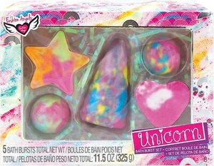 Fashion Angels Unicorn Bath Burst Gift Set (76972) 5 Unicorn Themed Bath Bombs f - Bild 1 von 2