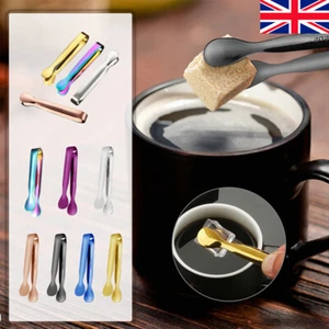 Small Ice Tongs Sugar Tongs Stainless Steel Mini Serving Appetizers Tools - UK - Picture 1 of 19