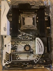ASRock x99 motherboard intel core i7 6900k CPU and 64 gig memory bundle used - Picture 1 of 9