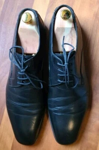 Joop Herren Schuhe Oxford Gr. 43,5 Business schwarz top erhalten - Bild 1 von 13