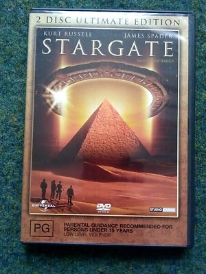 STARGATE – ULTIMATE EDITION – DVD, 2- DISC SET - R-4 LIKE NEW FREE POST AUS-WIDE - Image 1 of 2