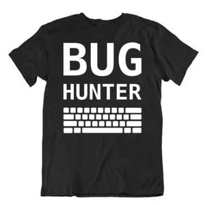 Camiseta Bug Hunter Programador Camiseta Código de Computadora Camisa Regalo - Imagen 1 de 8