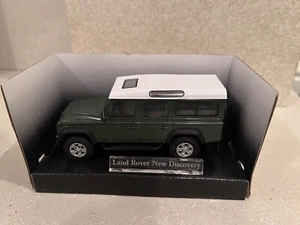 Hongwell Cararama LAND ROVER NEW DISCOVERY - GREEN/WHITE - 1:43 - Diecast - Picture 1 of 10