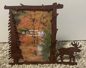 Sonoma Moose Frame 4x6 Metal Cabin Rustic Outdoor Tree - Picture 1 of 5
