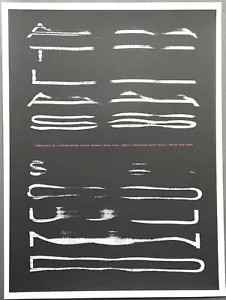 Cartel de Atlas Sound: San Francisco 2010 número Jason Munn (The Small Stakes) - Imagen 1 de 1
