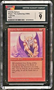 MINT Gravity Sphere MTG Legends Set English CGC Graded Magic Card RARE bgs psa - Picture 1 of 2