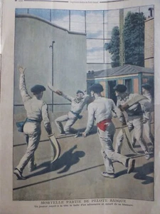 1907 Gomitolo Basque Set Sport 2 Journal Antichi - Picture 1 of 2