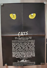 Theater  An Der Wien  Cats Andrew Lloyd Weber Musical 1981 Origi. Display Poster