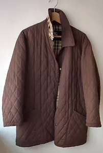 burberry giacca trapuntata uomo Nova Check taglia GRANDE - Foto 1 di 8