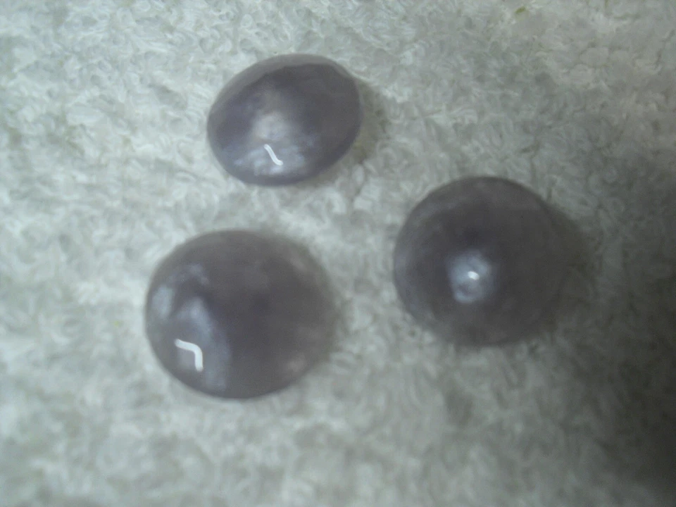 Knöpfe hellgrau Perlmuttschimmer 18mm (6 bzw. 1x5Stück) Ösenknopf Restposten!!! - Bild 1 von 1