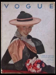 VOGUE 1934 REVUE MODE, CHANEL, LANVIN, SCHIAPARELLI, BENIGNI, HOYNINGUEN HUENE - Bild 1 von 2