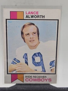 Lance Alworth Dallas Cowboys 1973 Topps Sammelkarte Nr. 61 - Bild 1 von 2