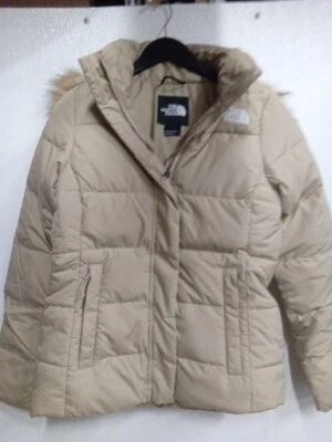 Chaqueta de invierno North Face Gotham Mid Parka 550 plumón para mujer con capucha doblado #6D3C Foto 1 de 3